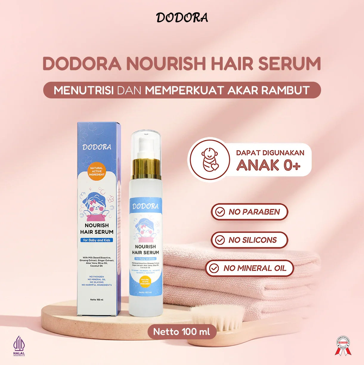 DODORA NOURISH HAIR SERUM – Dodora