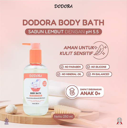 DODORA BABY AND KIDS BODY BATH
