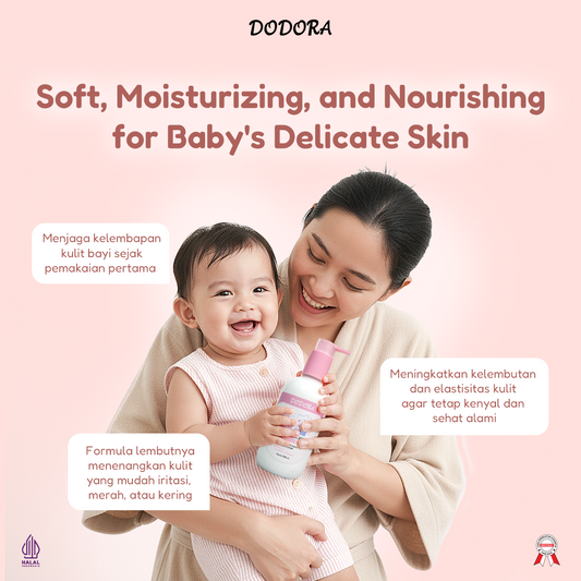 DODORA SPESIAL BUNDLING PERAWATAN KULIT HARIAN [BODY BATH + LOTION + MULTIPURPOSE BALM]